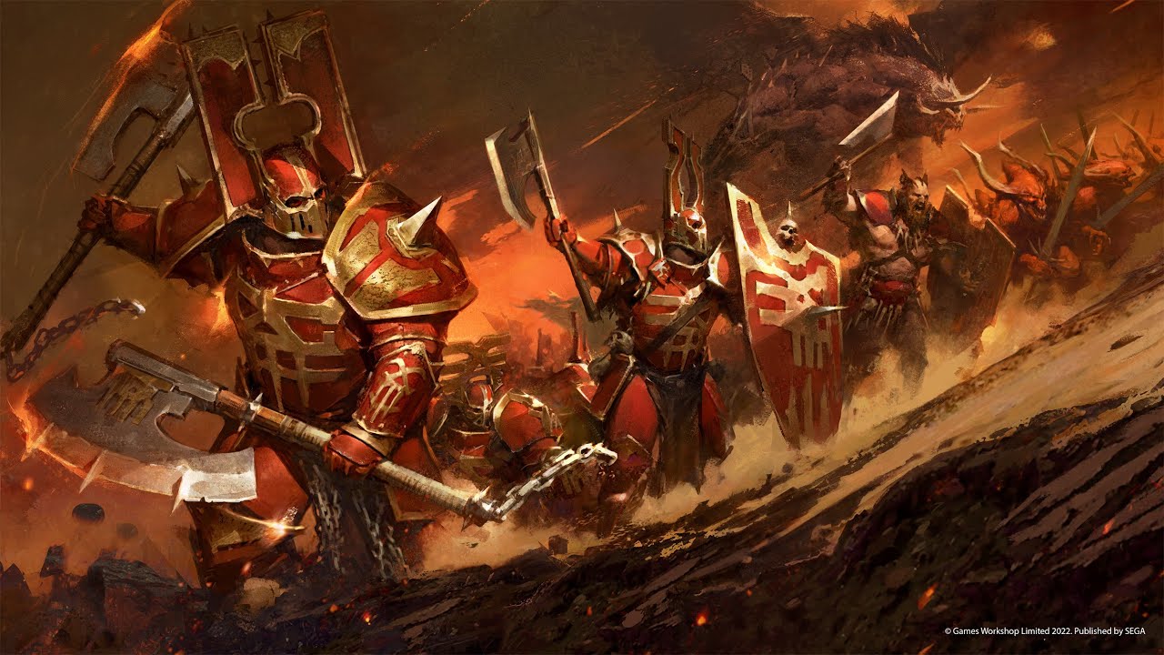 ¡¡Blood for the blood god!! / Total War Warhammer 3 Khorne vs Lizardmen