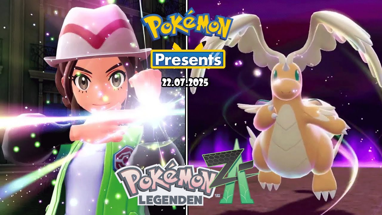Neue Mega Entwicklungen?! Legenden Z-A und Champions | Pokémon Presents 22.07.2025