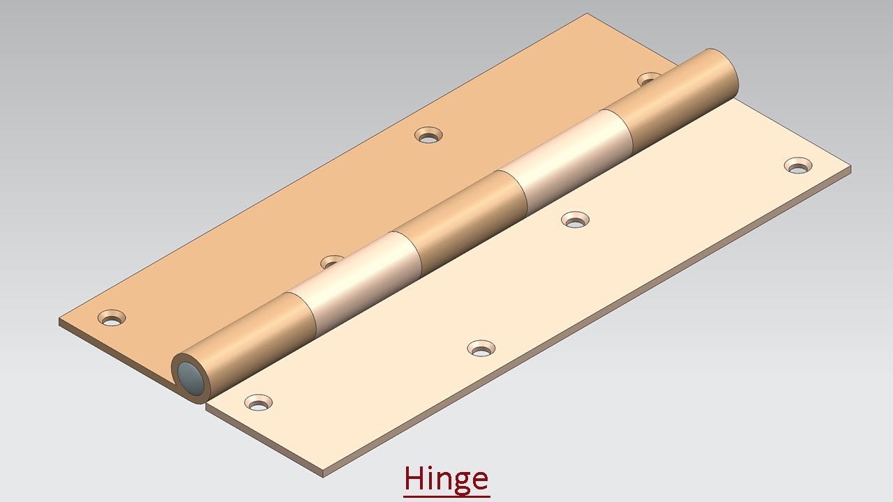 Hinge (Video Tutorial) Siemens-NX