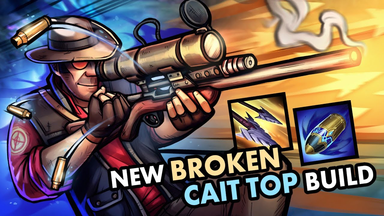 THIS CAITLYN TOP BUILD IS SO BROKEN (NEW HIDDEN OP CHAMP)