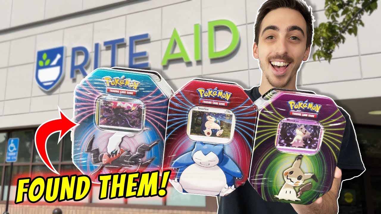What's inside the Snorlax, Darkrai and Mimikyu Pokémon Card Tins? (opening all 3)