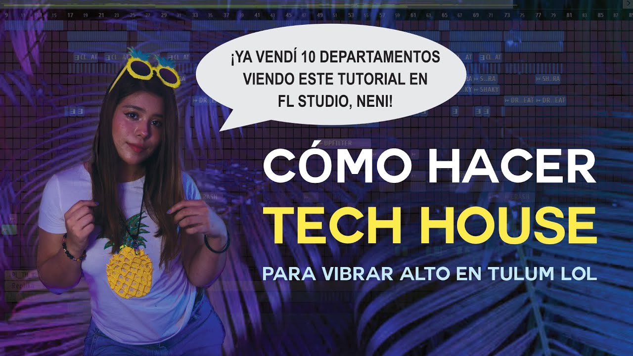 HACIENDO MÚSICA WHITEXICAN EN FL STUDIO (Tech House)