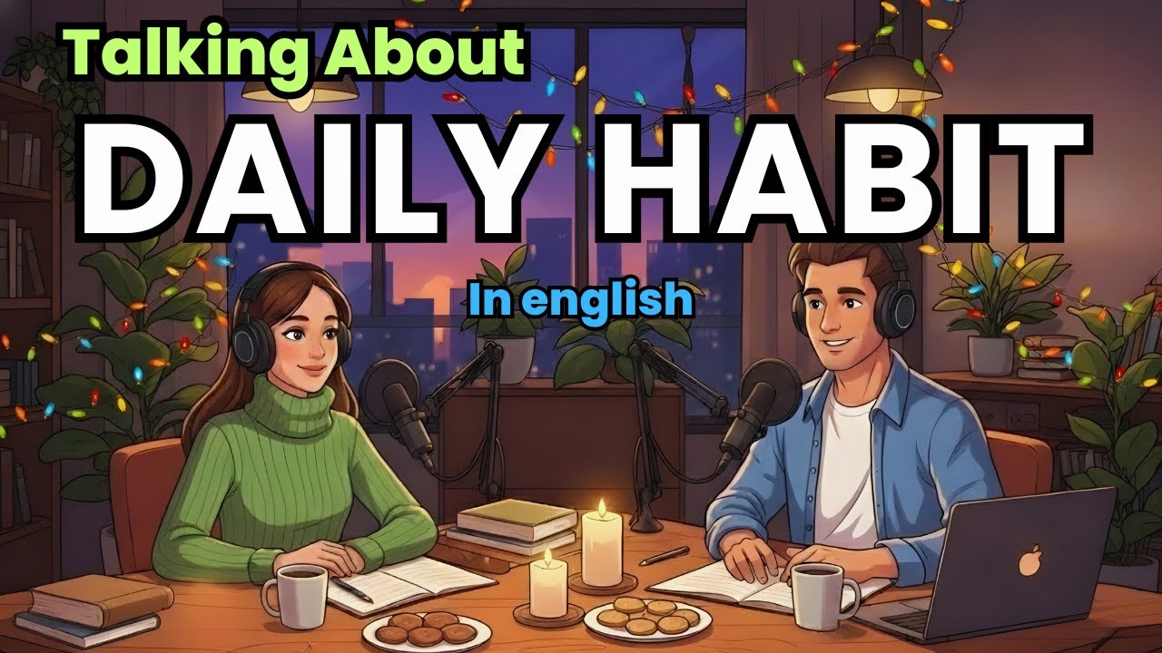 How to Talk About Daily Habits in English | English Conversation Practice