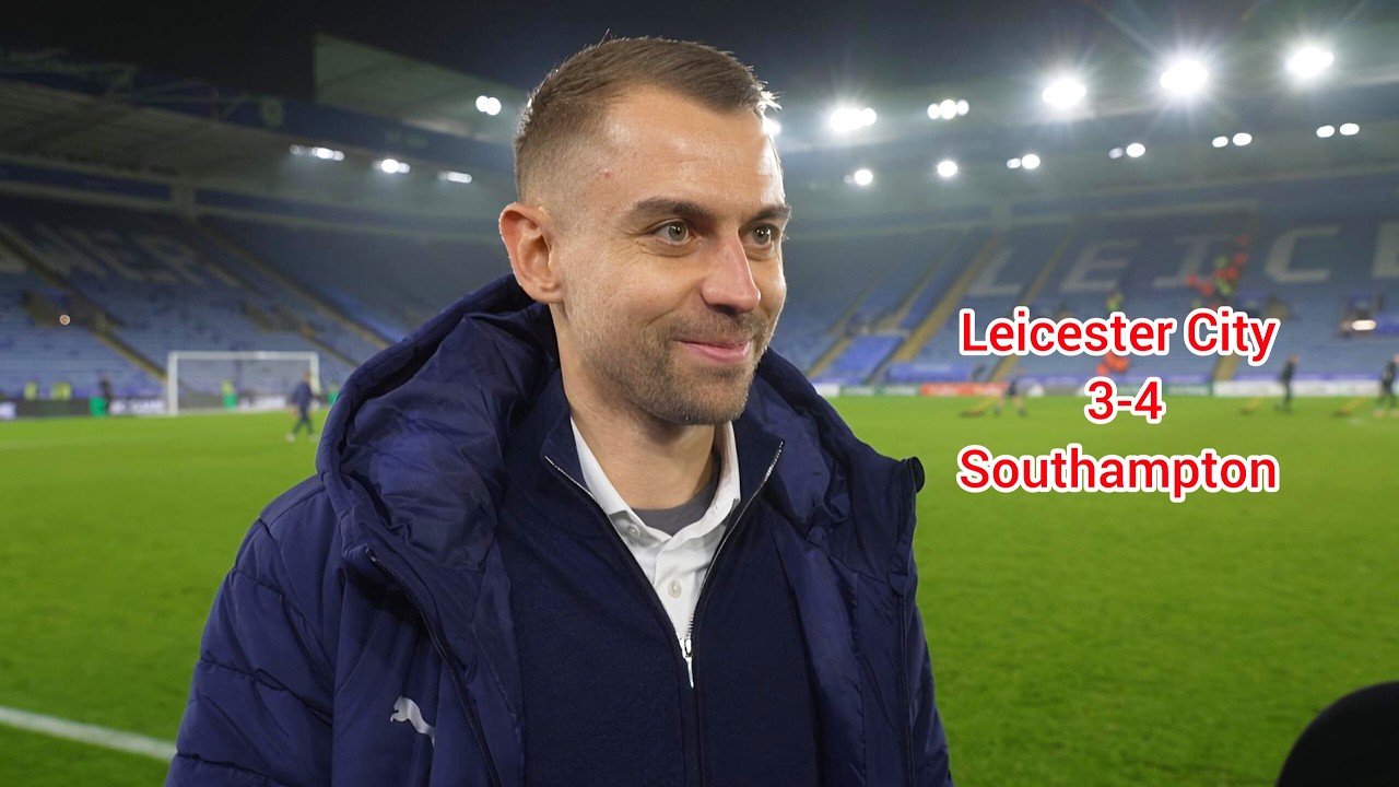 WE ARRIVED LATE TO THE PARTY, BUT WHAT A FIGHTBACK! Tonda Eckert Reaction|Leicester 3-4 Southampton‎