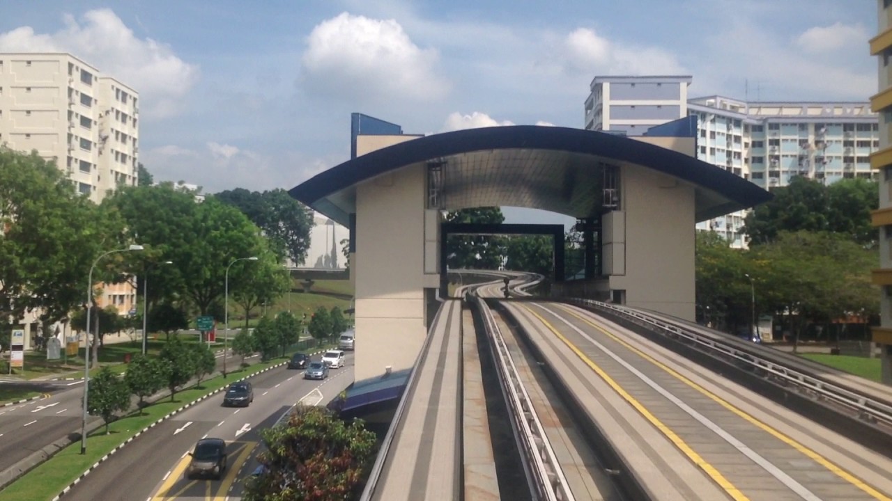 Bukit Panjang LRT [C801A] Choa Chu Kang to Choa Chu Kang (Service B)