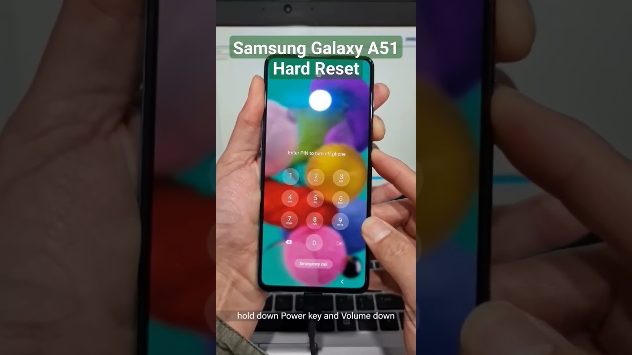 Samsung A51 Hard reset password pattern unlock without pc #smartphone #samsung #samsungrollable