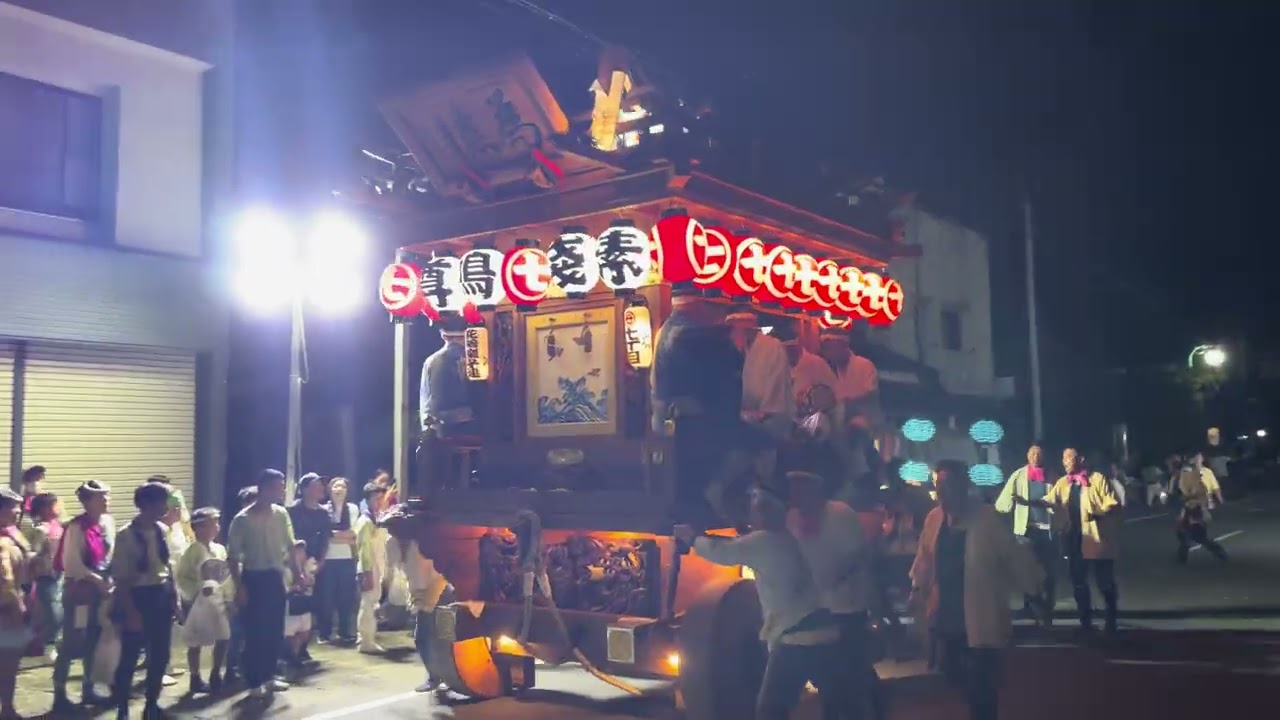 2025年8月3日 七丁目 そろばん曳き 潮来祇園祭禮