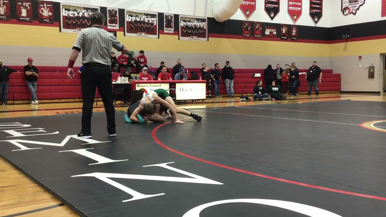 X--- Butkus, Luke v Unknown (Shenandoah High School) 02-04-26 L  PIN 1:44