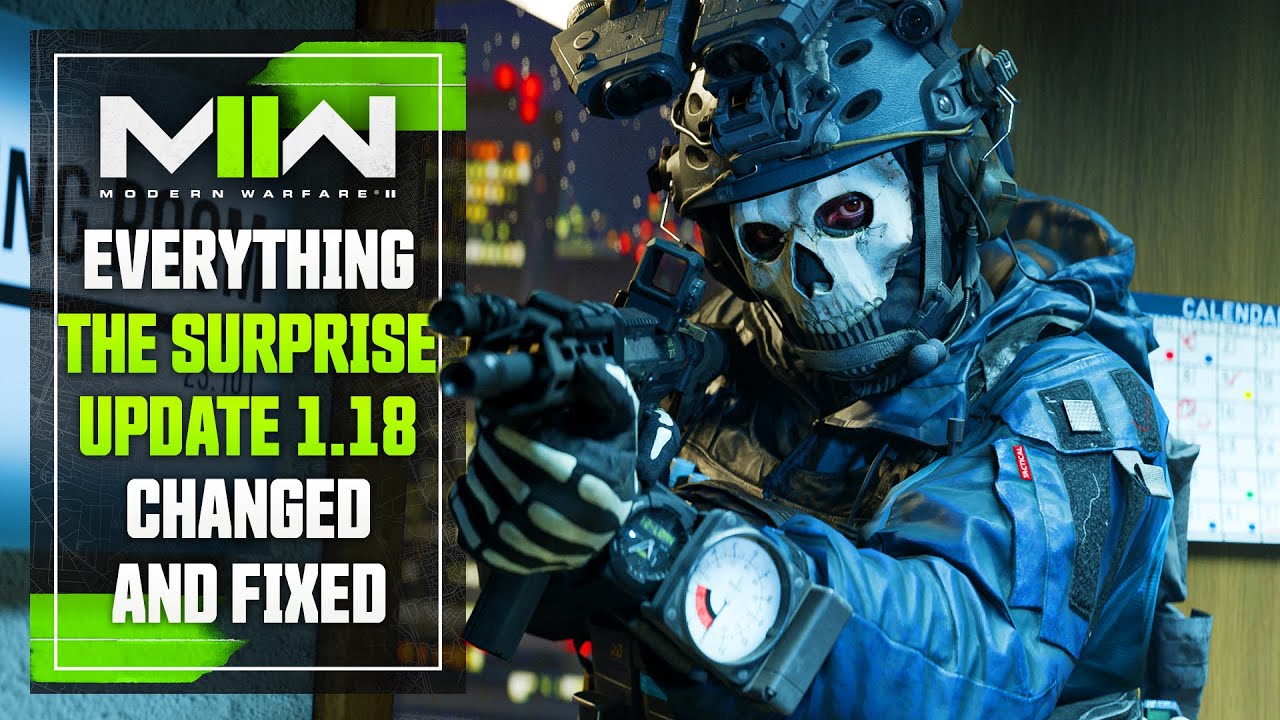 Modern Warfare 2: Everything the SURPRISE UPDATE 1.18 Changed...