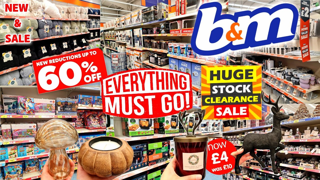 one word..RUN 🏃🏻‍♀️ HUGE B&M SALE 💃🏻 60% OFF 😱 Shop With Me 🤩 NEW IN 😮