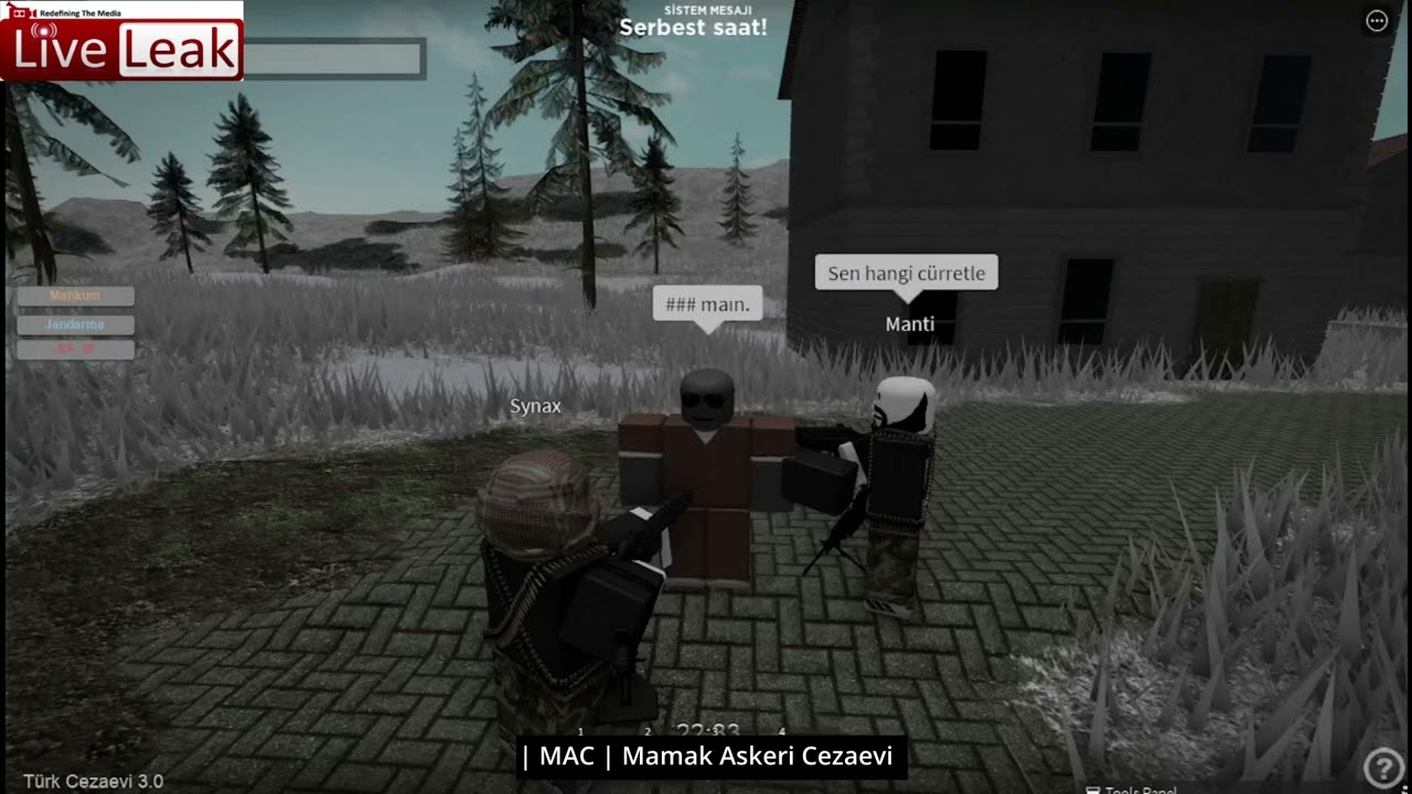 | Roblox | Mamak Cezaevi | İNFAZ RP
