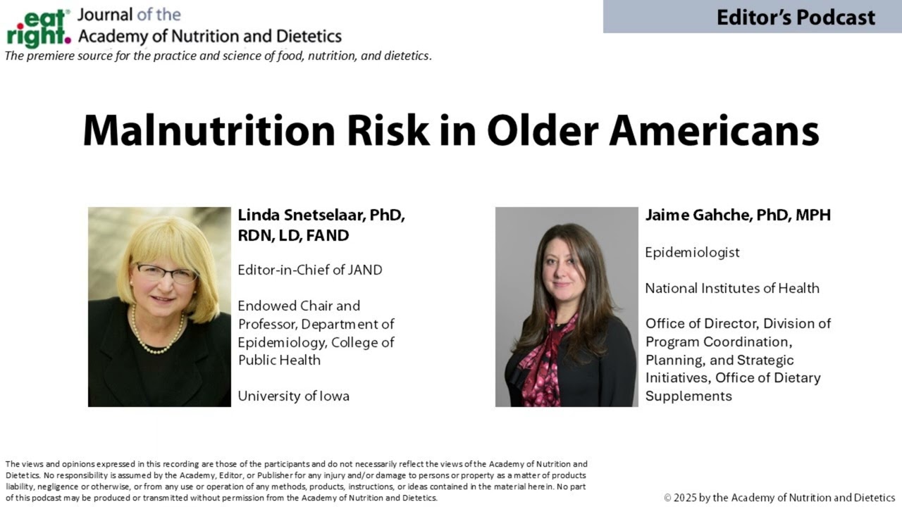 Malnutrition Risk in Older Americans