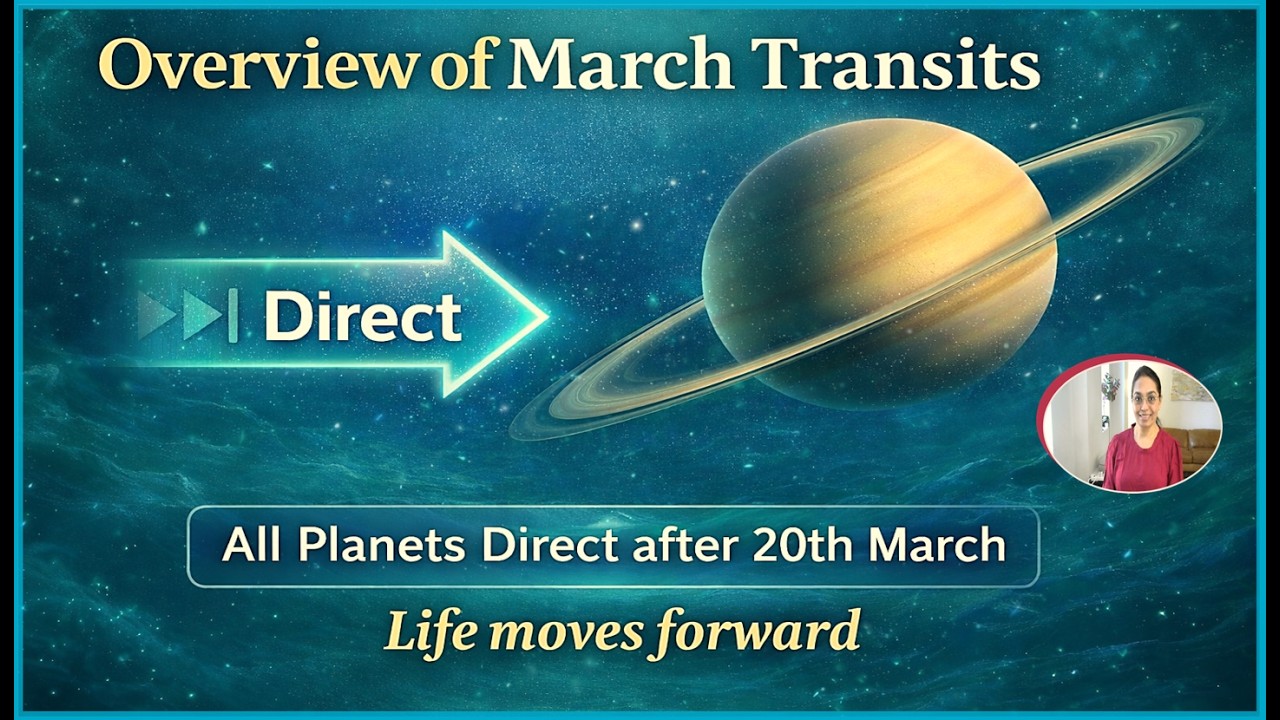 Transits of March | Status Quo Breaks & Life Moves Forward | Impact on Ascendants #marchprediction