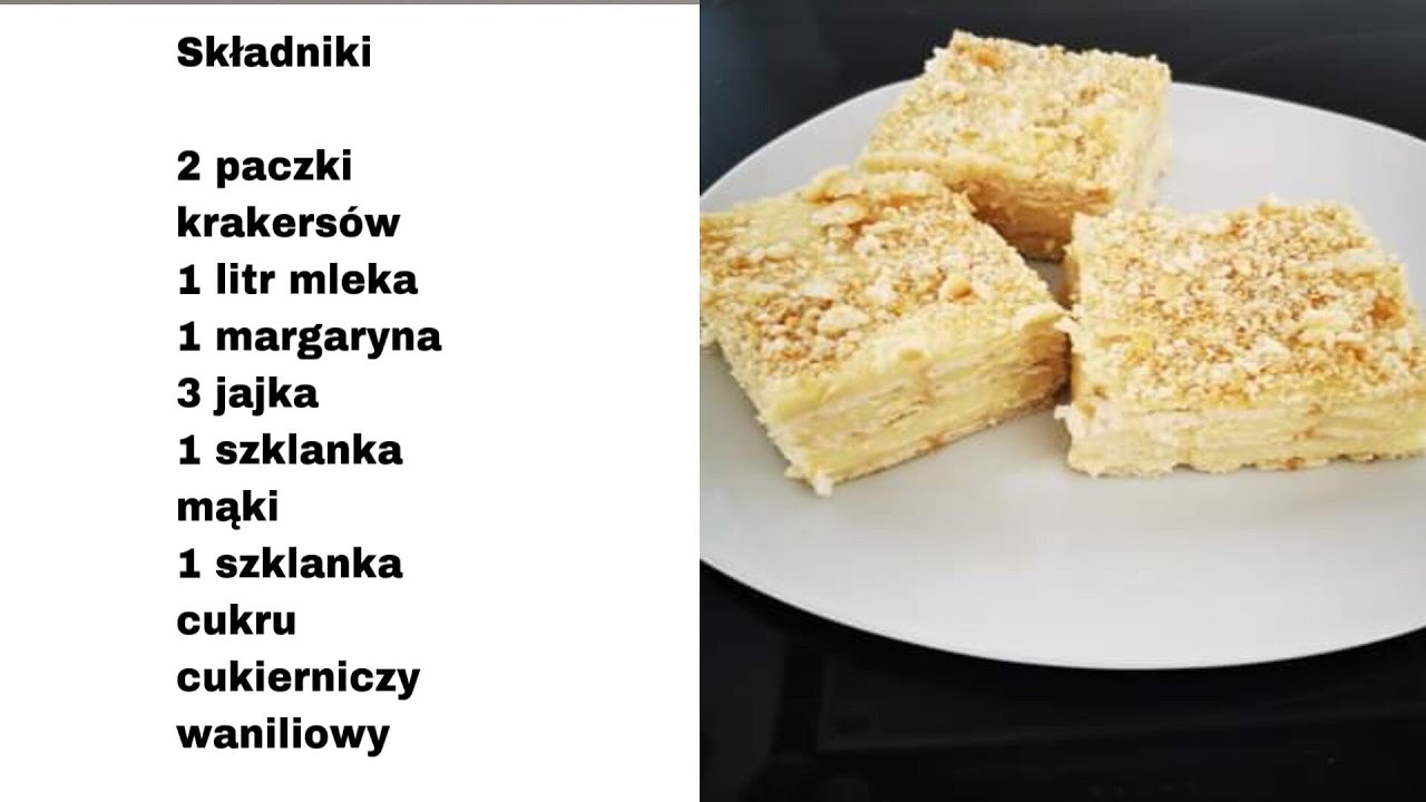Napoleonka🥧 (Bez pieczenia)