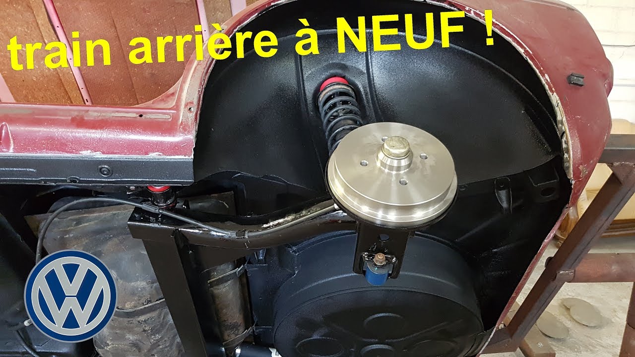 Restauration Golf 1 - Montage train arrière & amortisseur - 🔧10