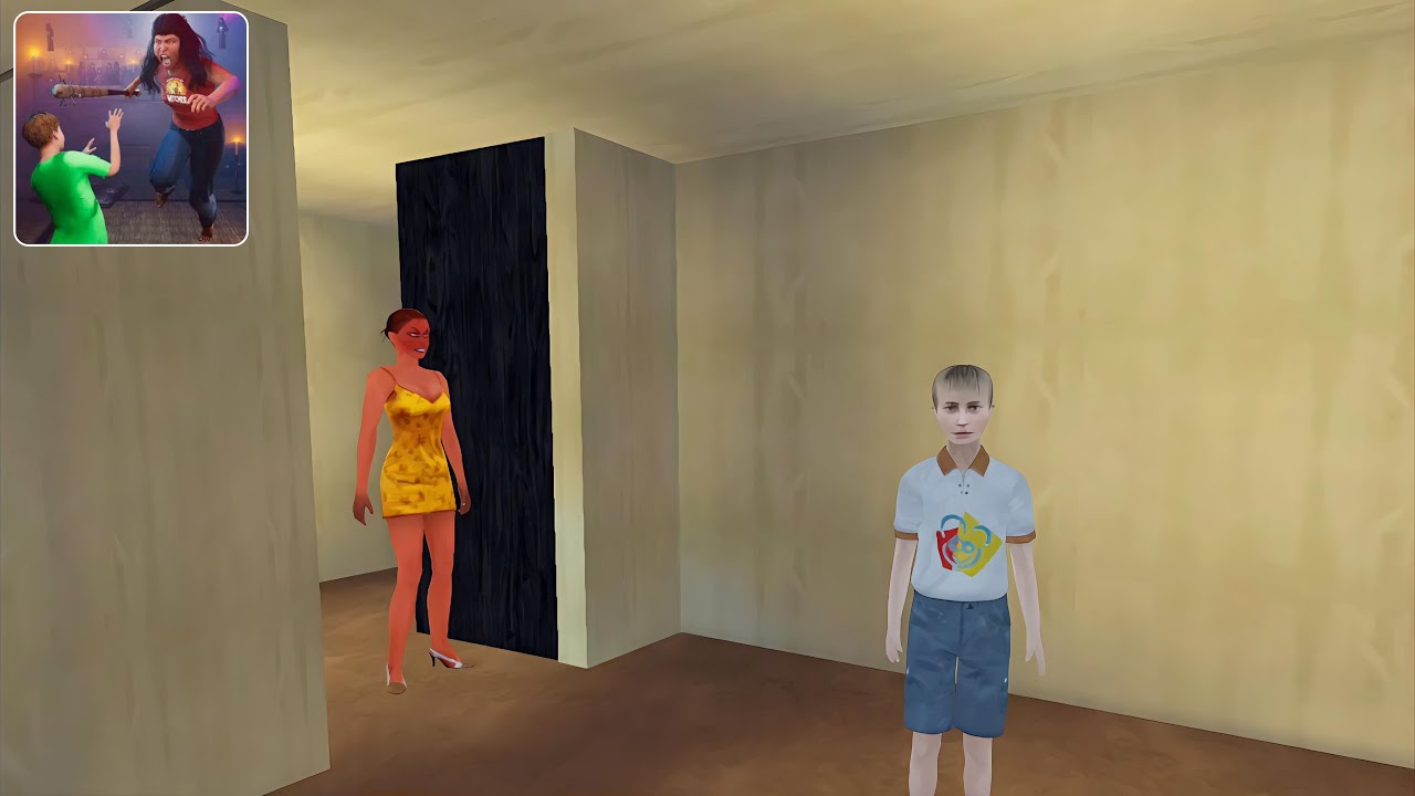 Scary Step Mother Escape Game | Car Escape Full Gameplay