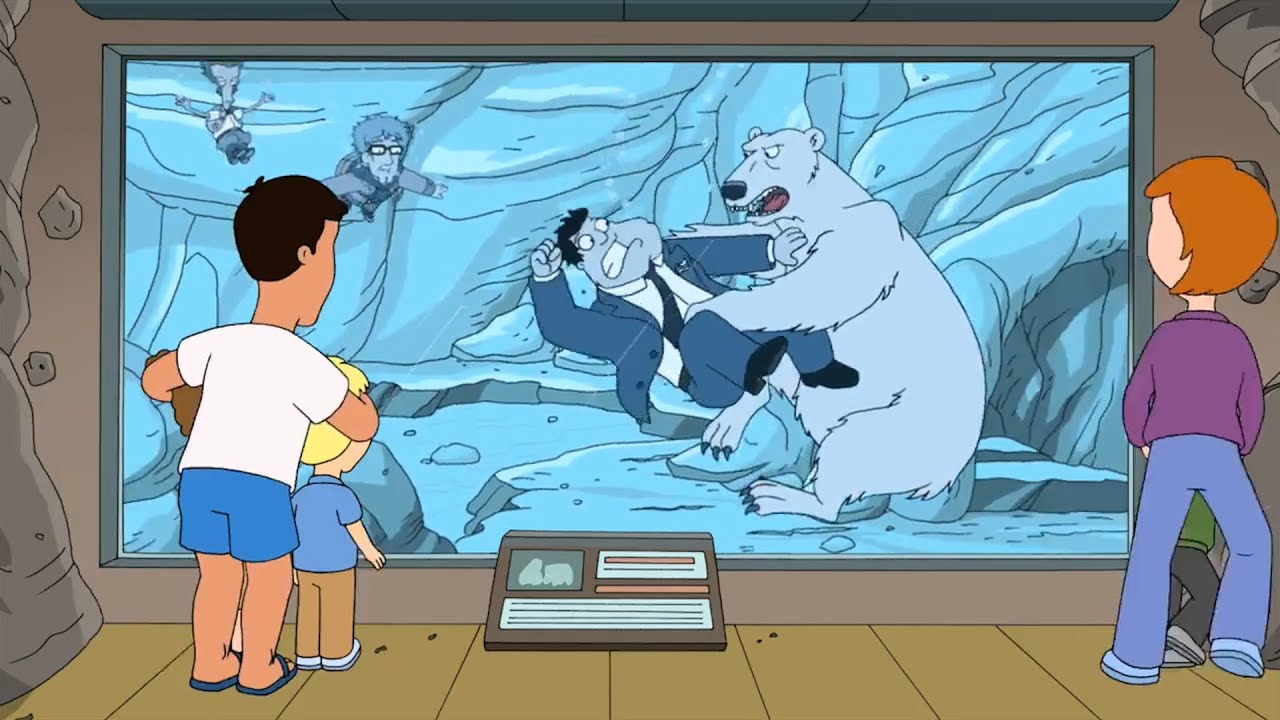 Stan Vs White Bear - American Dad