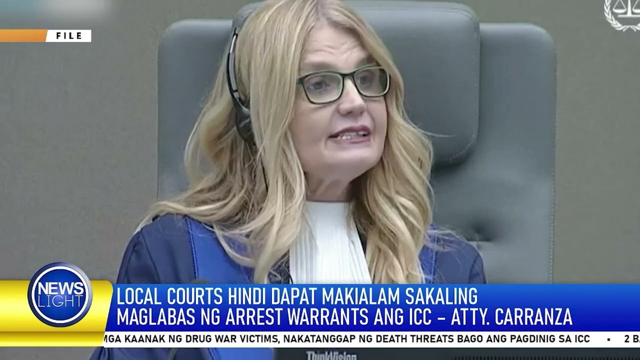 Local courts, hindi dapat makialam sakaling maglabas ng arrest warrants ang ICC... | News Light