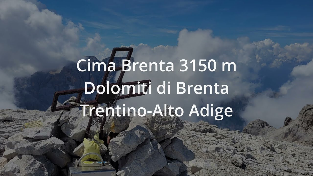 Cima Brenta 3050m, traversata Sud/Nord. Dolomiti di Brenta Trentino-Alto Adige