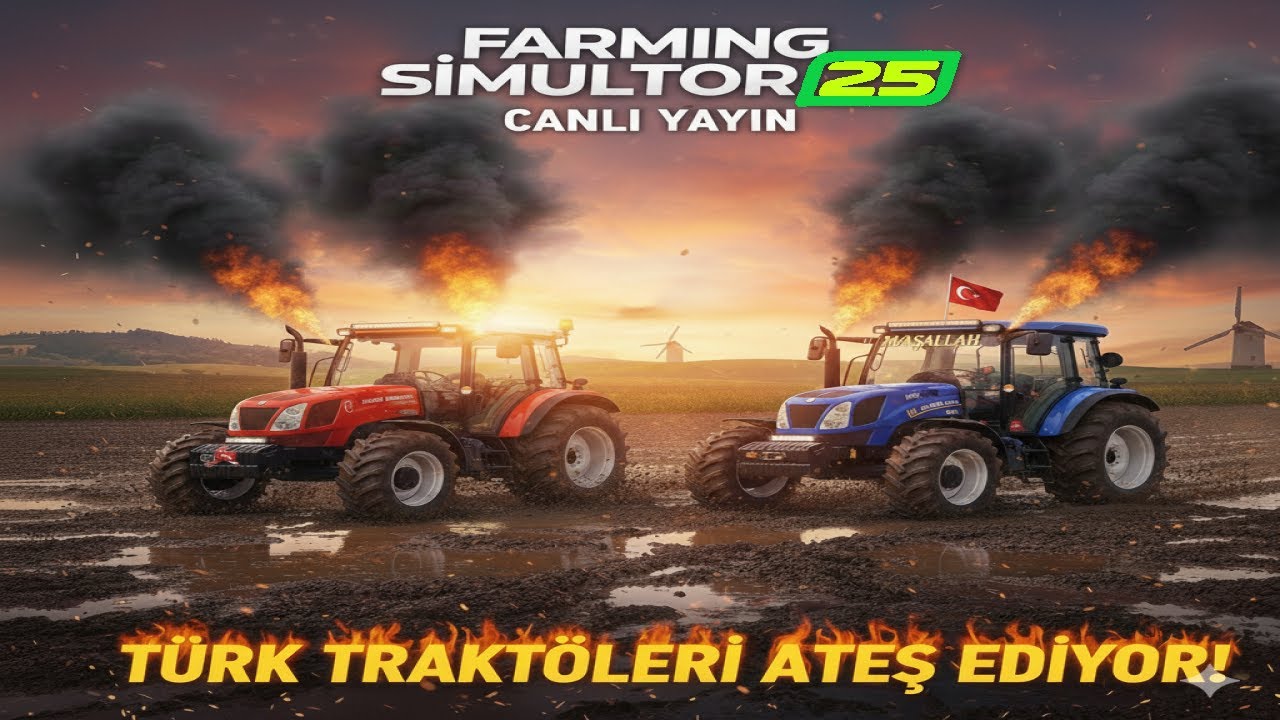 ANADOLU HARİTASI FS 25'te! | Afyon Yiğitpınarı Modu ve Türk Traktörleri