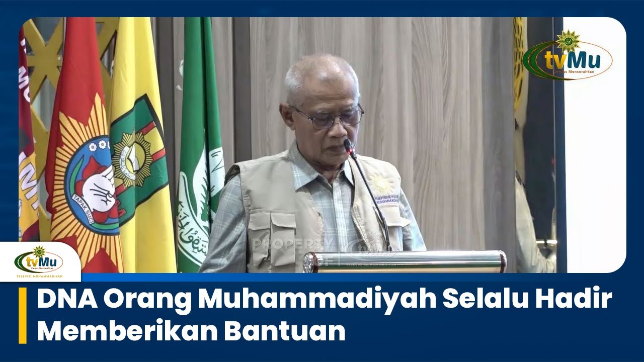 DNA Orang Muhammadiyah Selalu Hadir Memberikan Bantuan