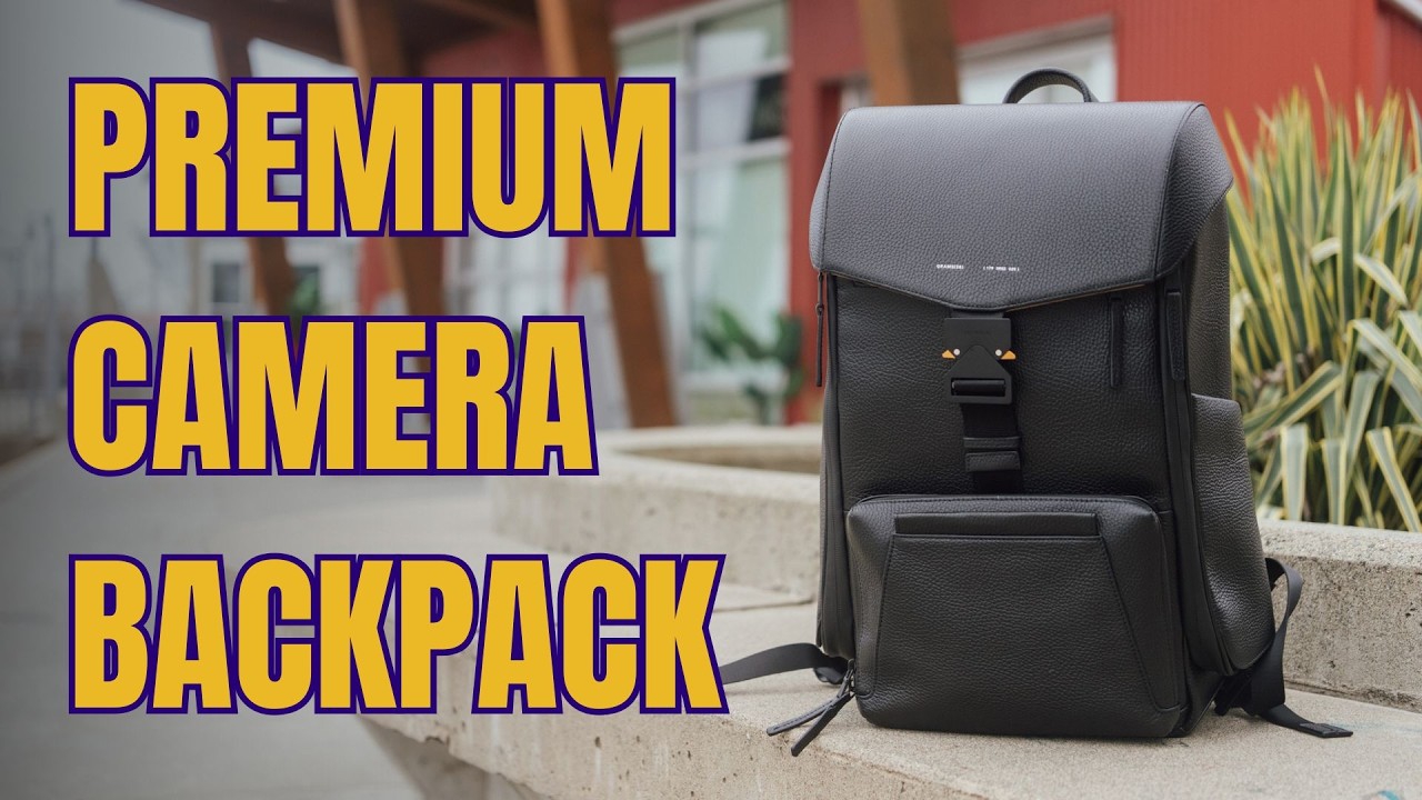 The most Premium and Luxury Camera Backpack!  The Grams28 179 Seeker Backpack!