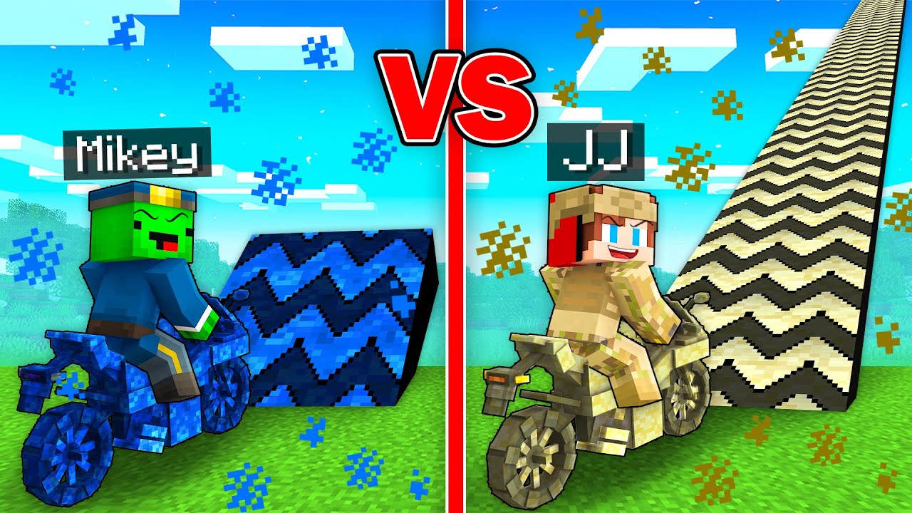 Mikey FBI vs JJ MILITARY Trampoline Survival Battle in Minecraft - Maizen