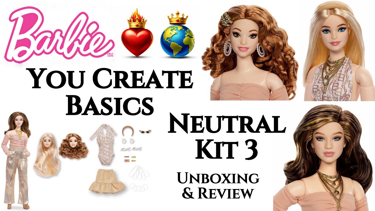 Набор Barbie Basics You Create Neutral Kit 003 Collector: Рай или ад? 👼 🔥 Распаковка и обзор 👑 ECW 🌍