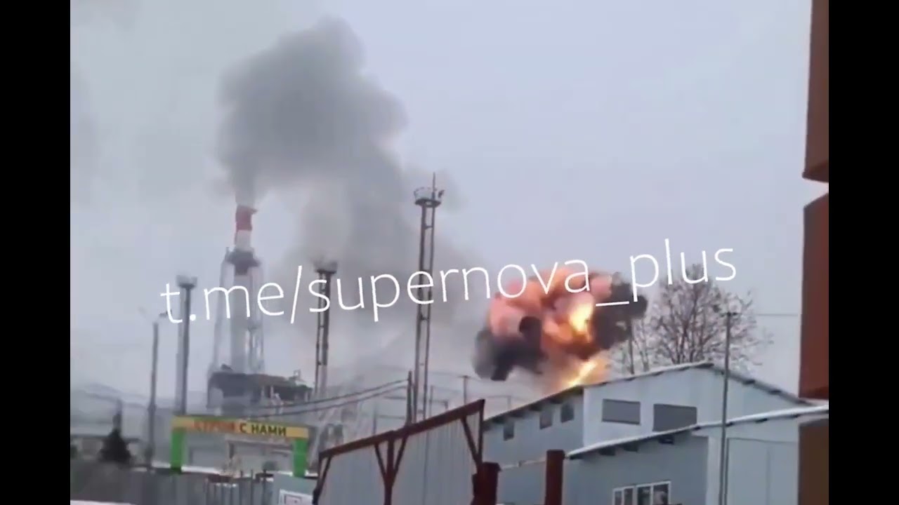 Airburst HIMARS Strike on Belgorod Powerplant - Cool Video
