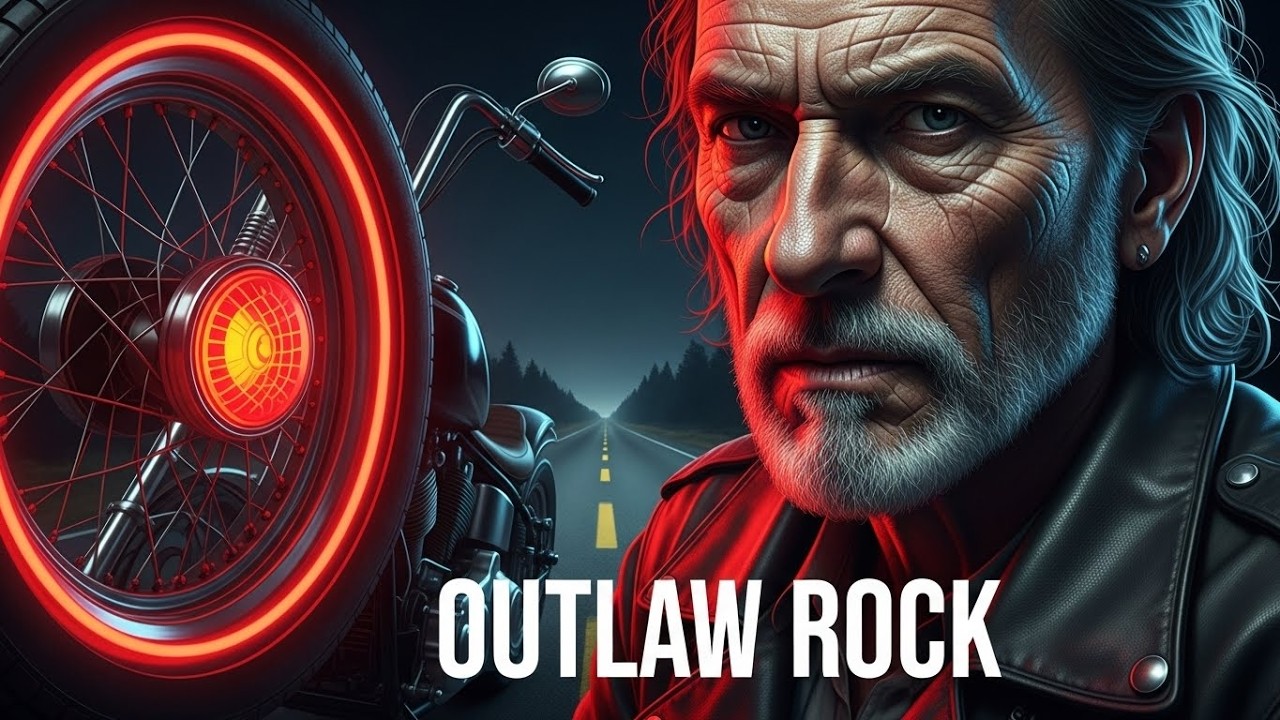 Rock N Roll Outlaw Under Neon City Lights #neonnight #rockoutlaw #highwayoutlaw