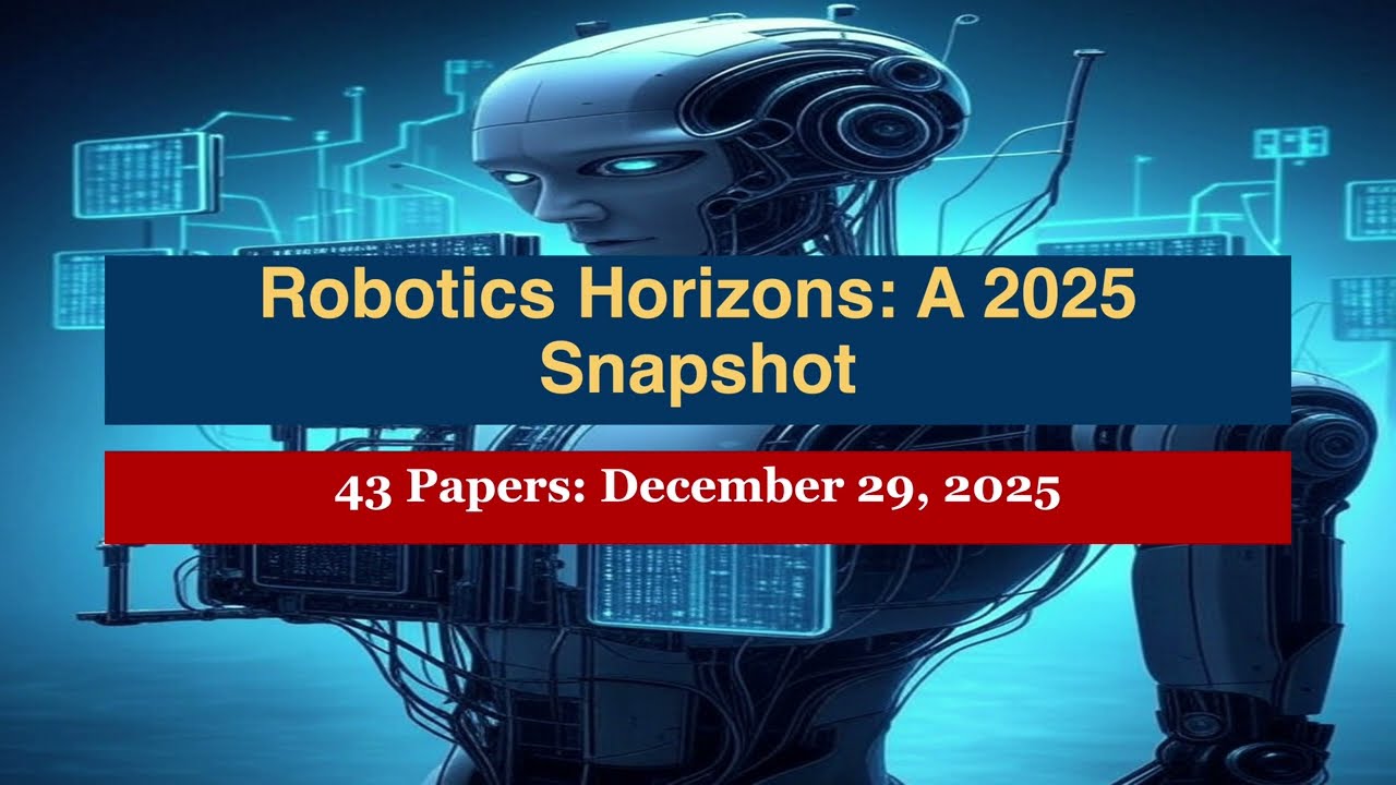 Robotics Research: AI Frontiers cs.RO (Dec 29, 2025)