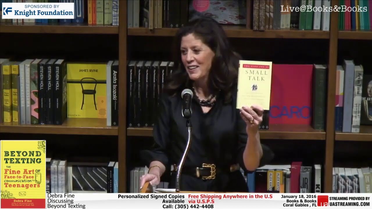 Debra Fine   Beyond Texting, The Fine Art of Face To Face Communication for Teenagers