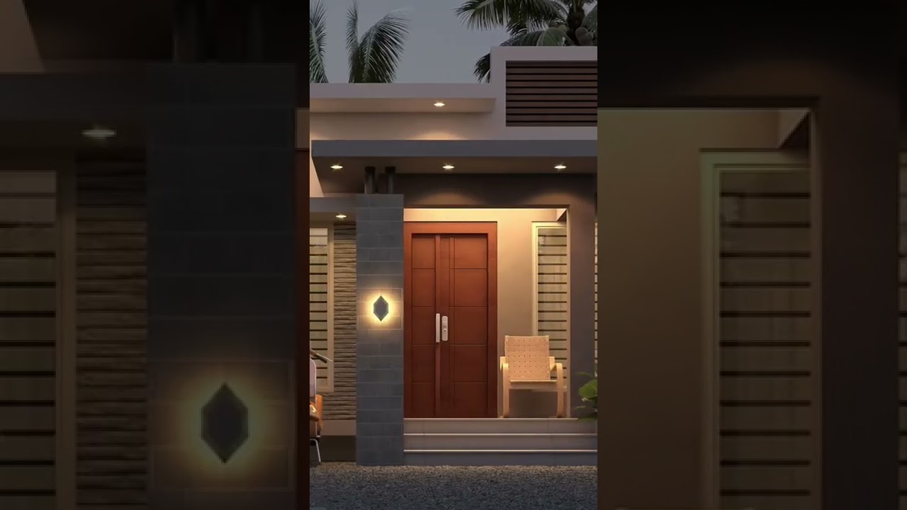 Simple home with 2bhk - 500sqft