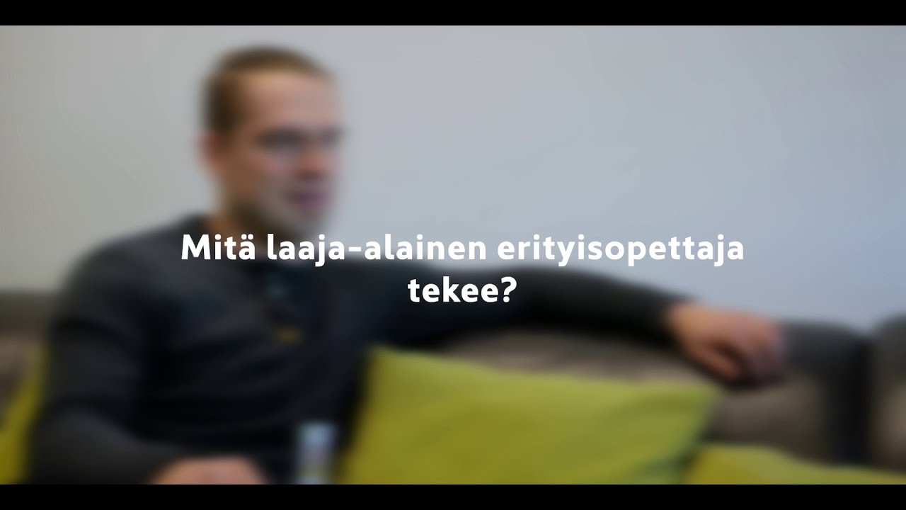 Esedun mahdollisuuksia - Erityisopetus