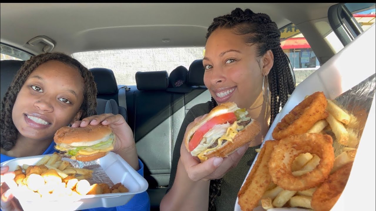 Cookout Double Burger Meals #foodie #eatingshow #mukbang #asmr #cookout #letstalk