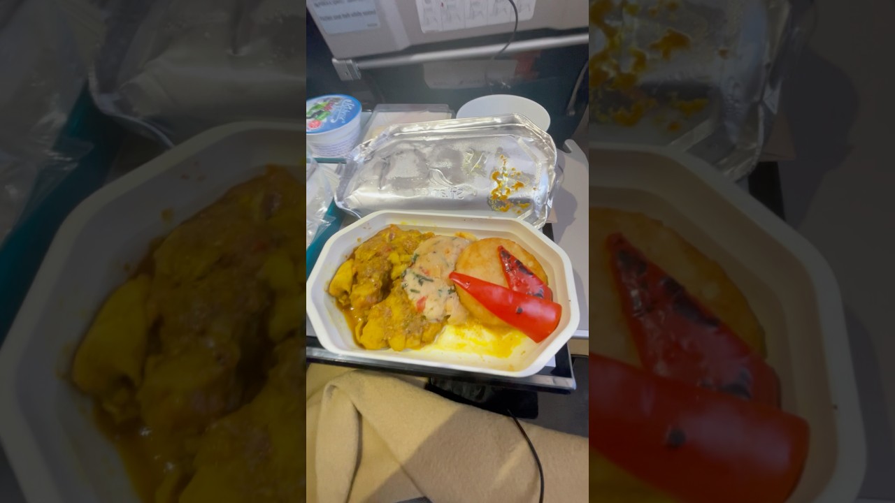 Flight Food - Eat in the sky Sri Lankan airlines food 