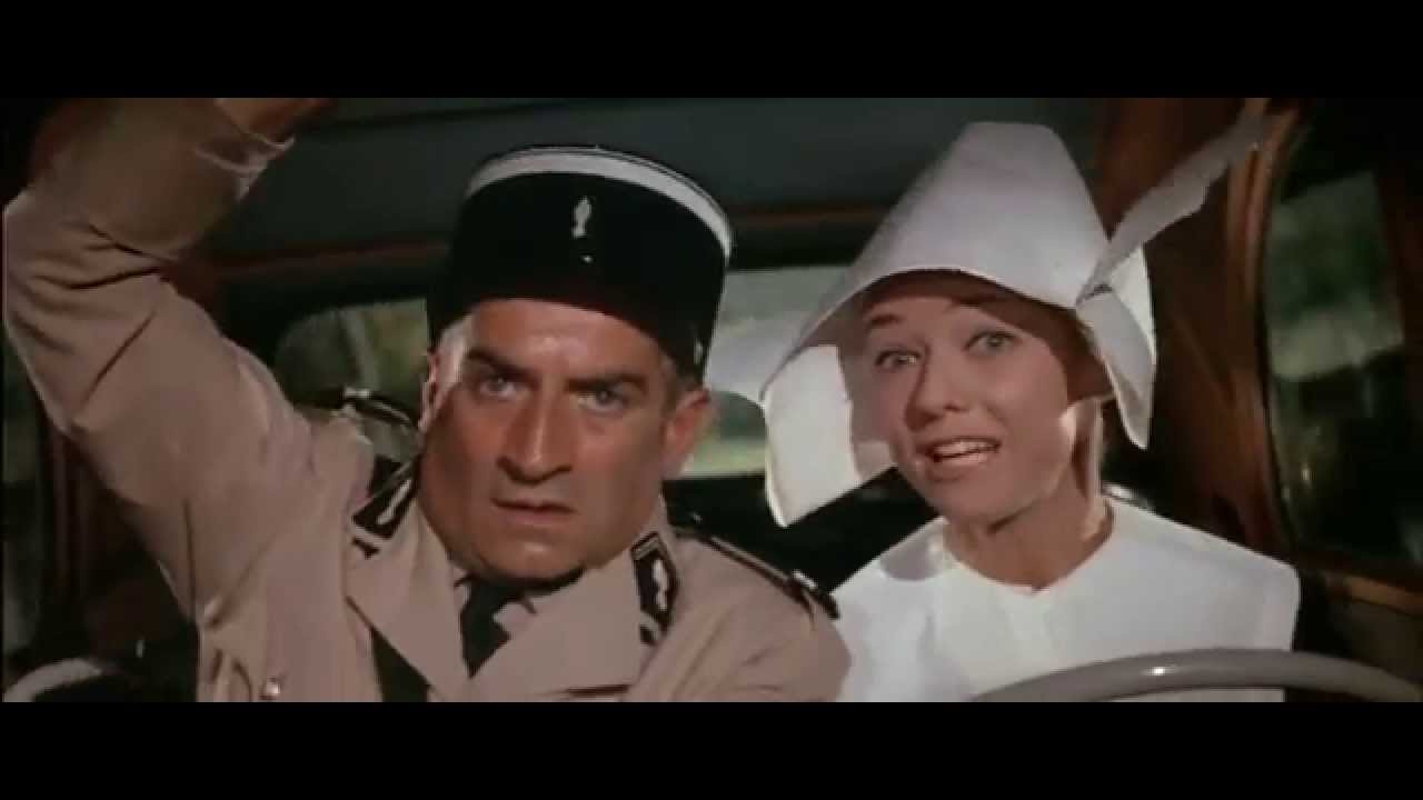Louis de Fun&egrave;s: Le Gendarme de Saint Tropez (1964) - Merci ma soeur!
