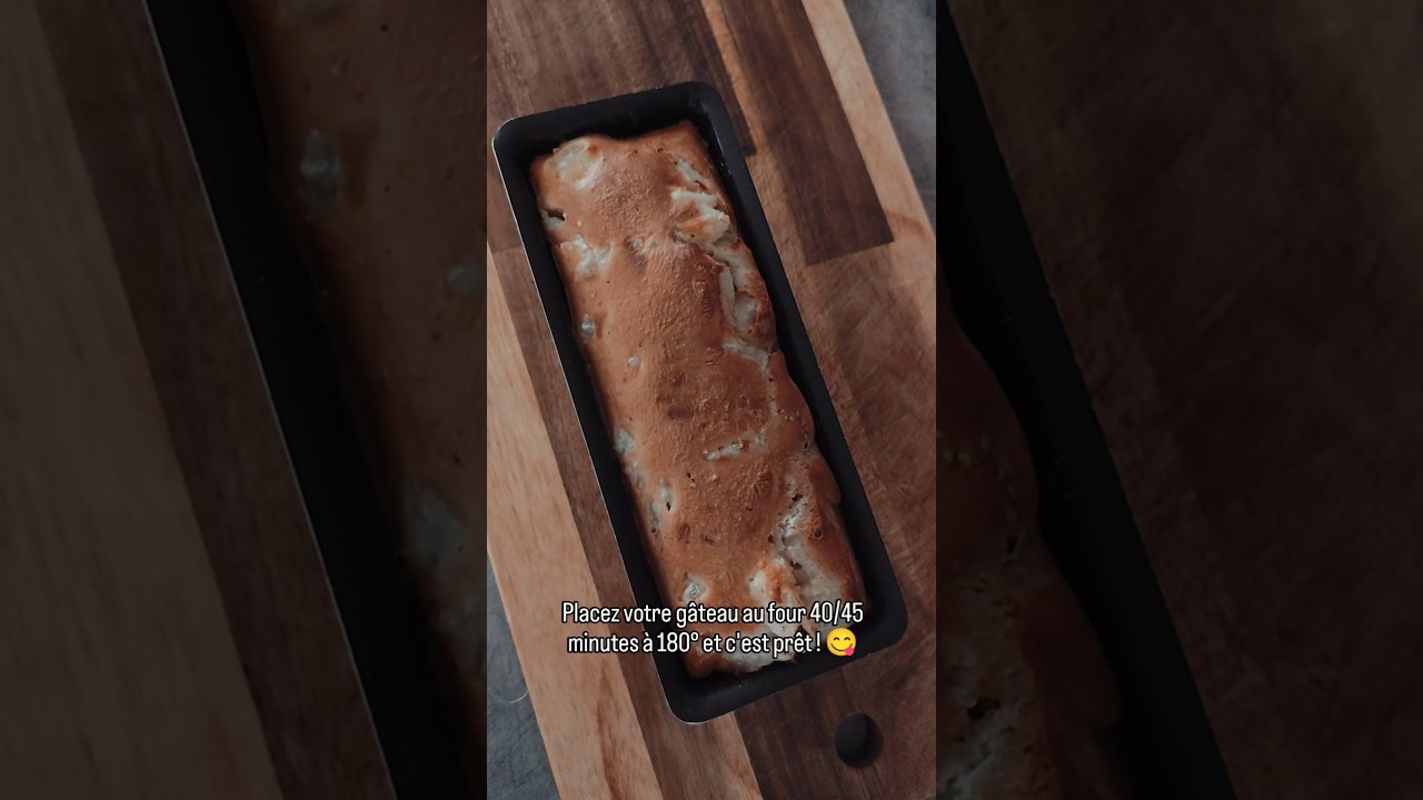 Recette cake poires/chocolat 🍐🍫  