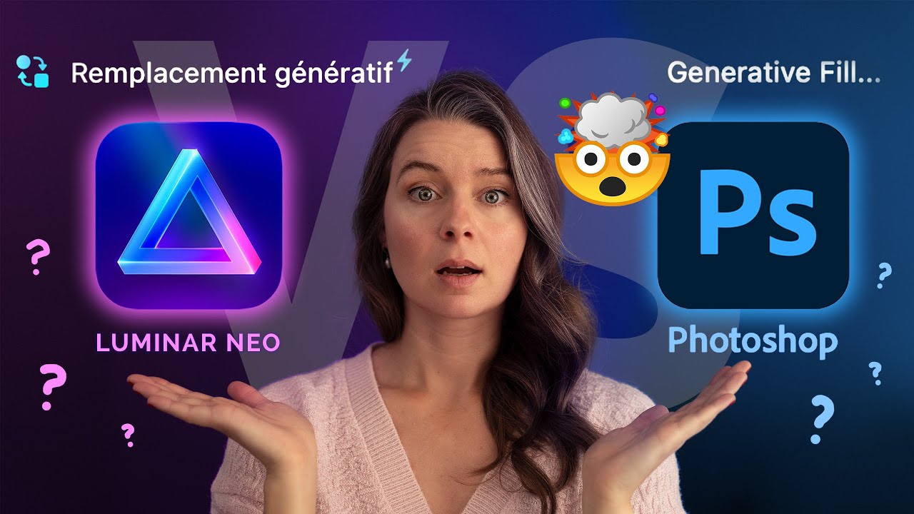 Comparaison entre Luminar Neo et Photoshop : Retouche photo avec l'IA !