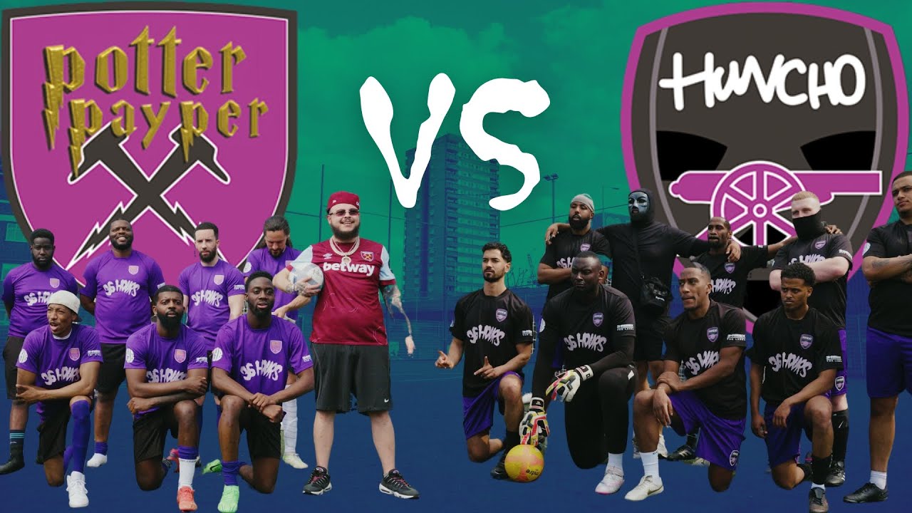 Potter Payper Vs M Huncho | 36 Hours Football Match | Link Up TV