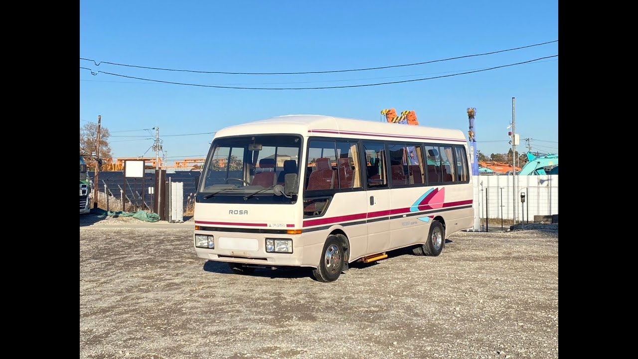 1993 Model, Mitsubishi Rosa Bus, 4D33 Engine, 29 seats !!