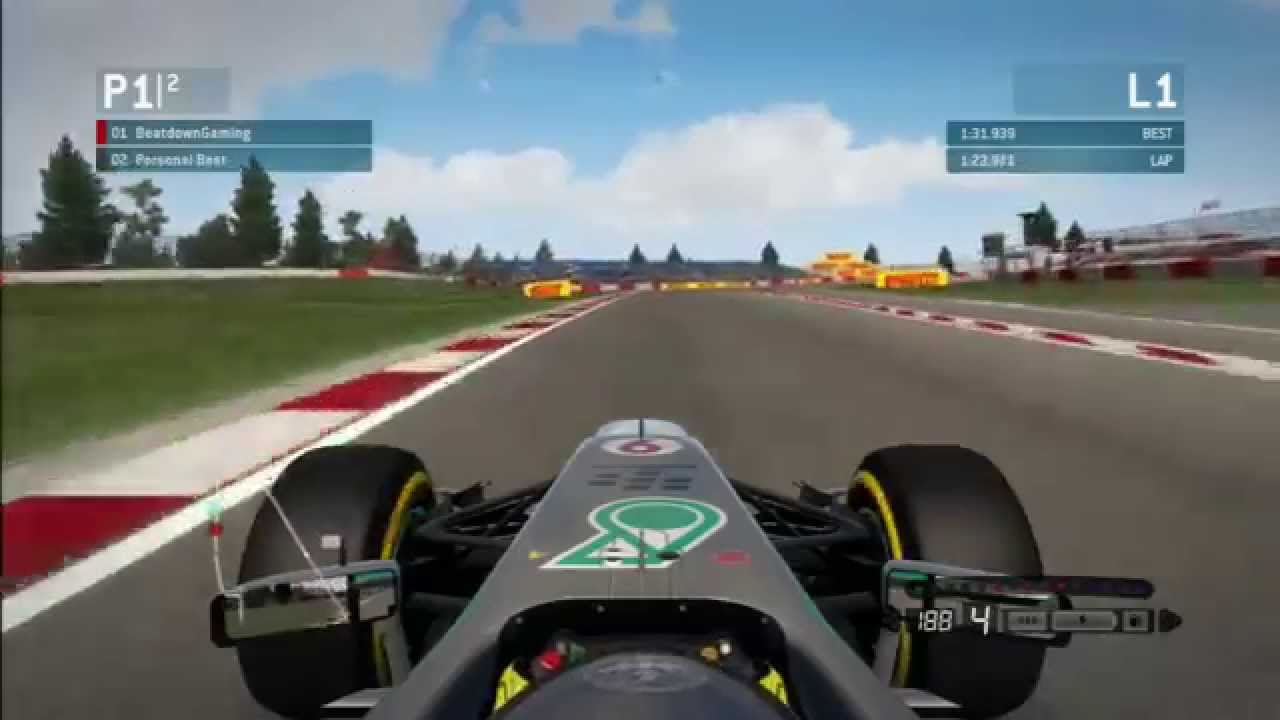 F1 2013 - Fastest Lap at N&uuml;rburgring, Germany (Time Trial)