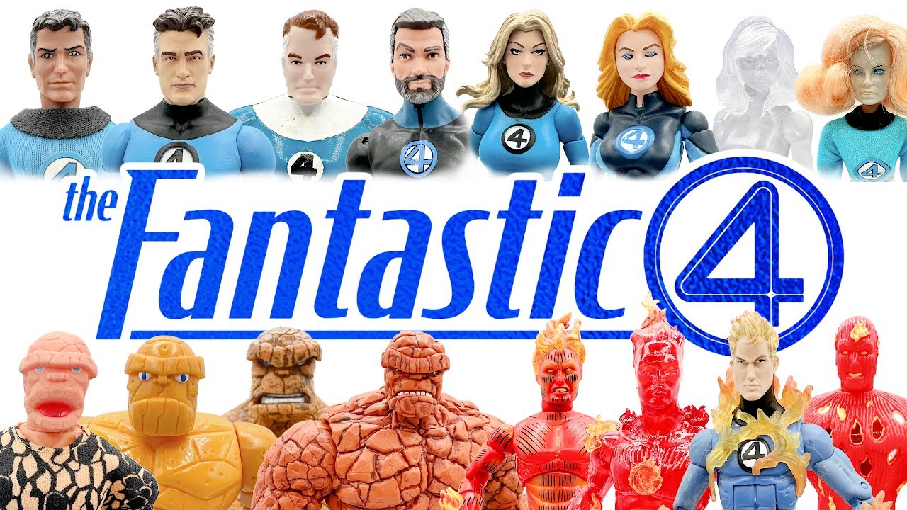 FANTASTIC FOUR - Complete Action Figure Guide!!!