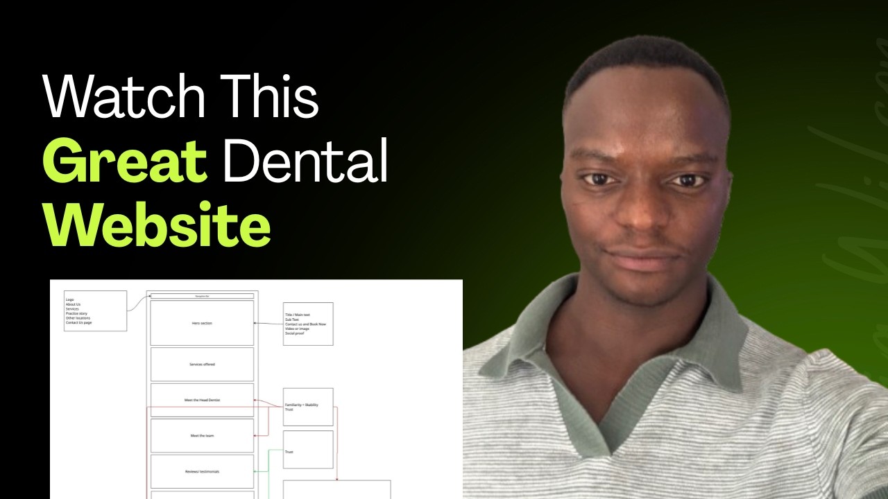 What a Good Dental Website Looks like (Real Homepage Audit)
