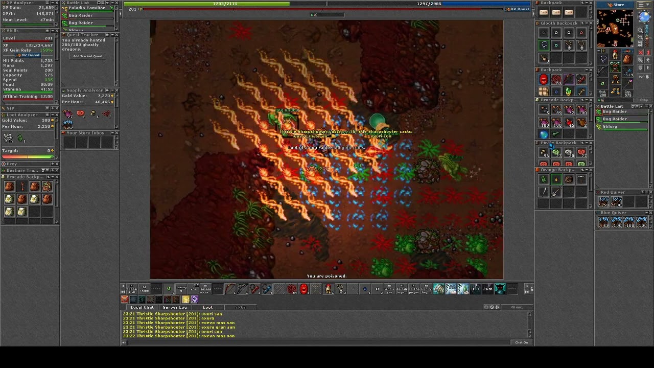 Rare bosses of Tibia - Weakened Shlorg