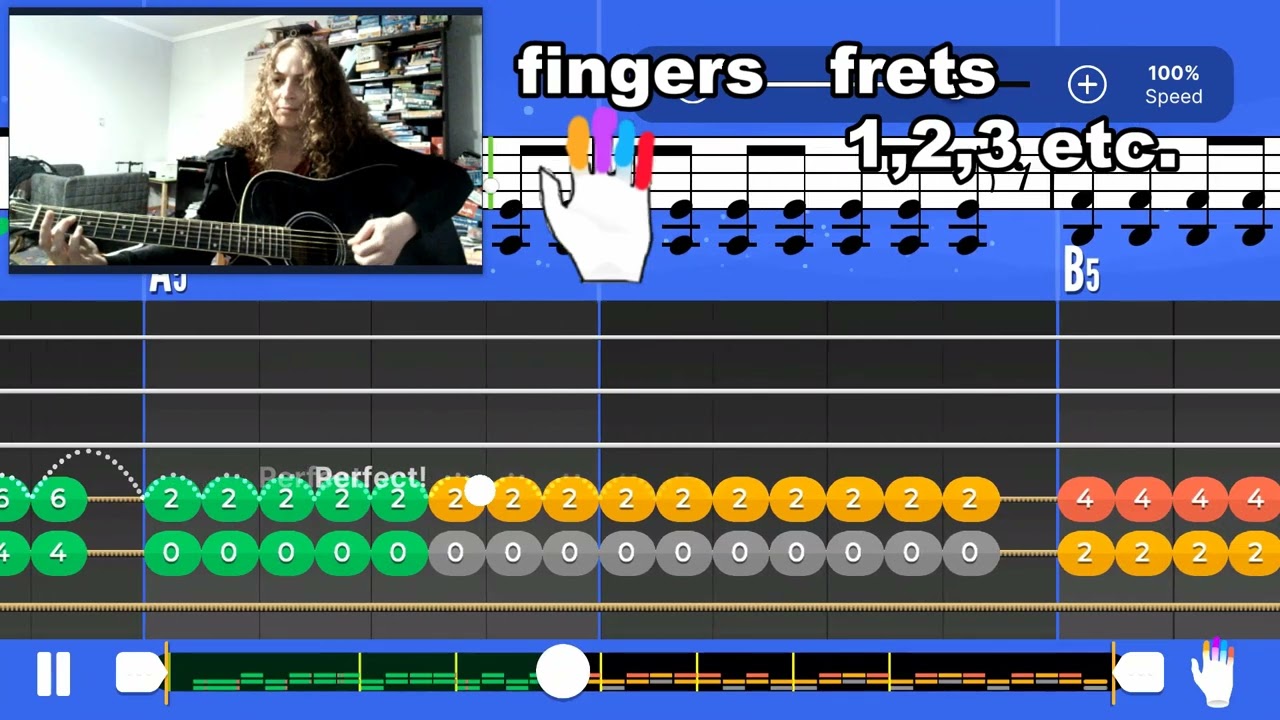 Power Chords (E5, A5, C#5, B5) The Reason Hoobastank yousician