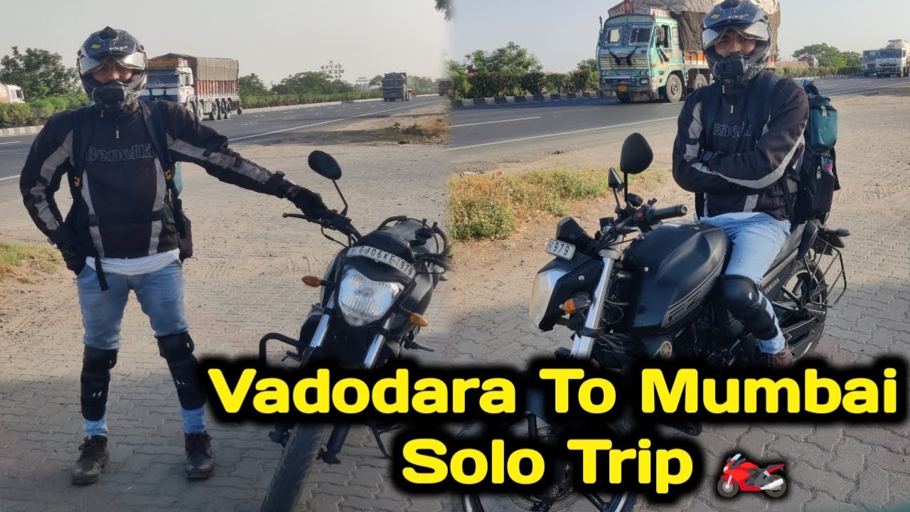 Vadodara To MUMBAI Solo Bike Trip EP - 1 || Amul Prajapati ||