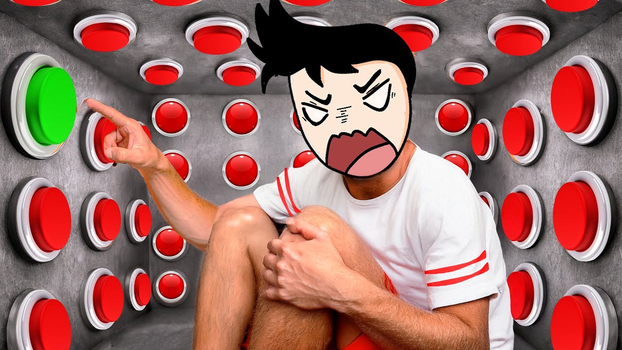 100 Buttons but ONLY ONE let’s you ESCAPE !