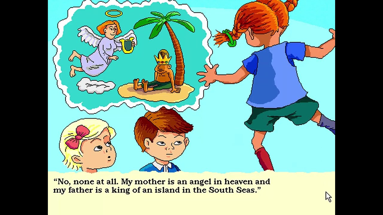 Pippi Longstocking (1997, PC) Full Playthrough