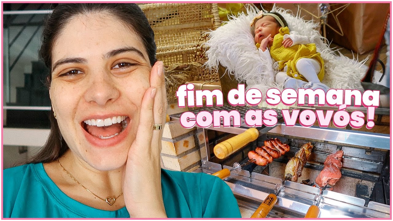 FINAL DE SEMANA COM AS VOVÓS: FIZEMOS FOTOS EM FAMÍLIA + CHURRASQUINHO - Thamyê Baseggio